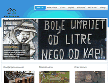 Tablet Screenshot of klet-leskarac.com
